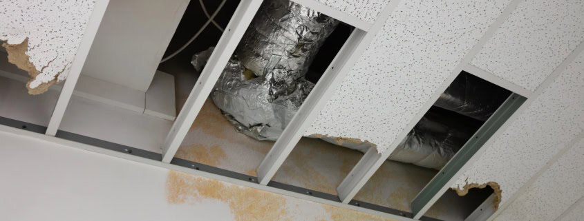 water damage commercial office building toronto