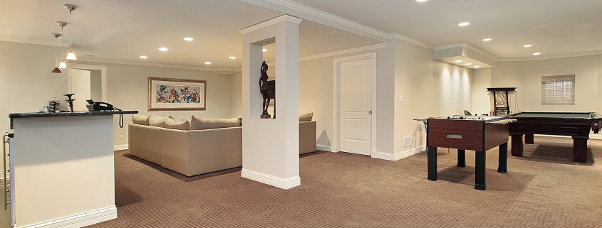 Finished basement toronto home